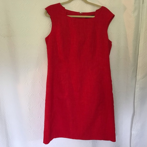 Red Shift Dress - Picture 1 of 3